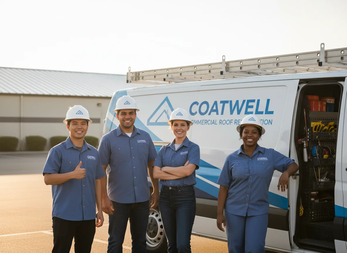 Commercial roof coating company in Axtell, KS